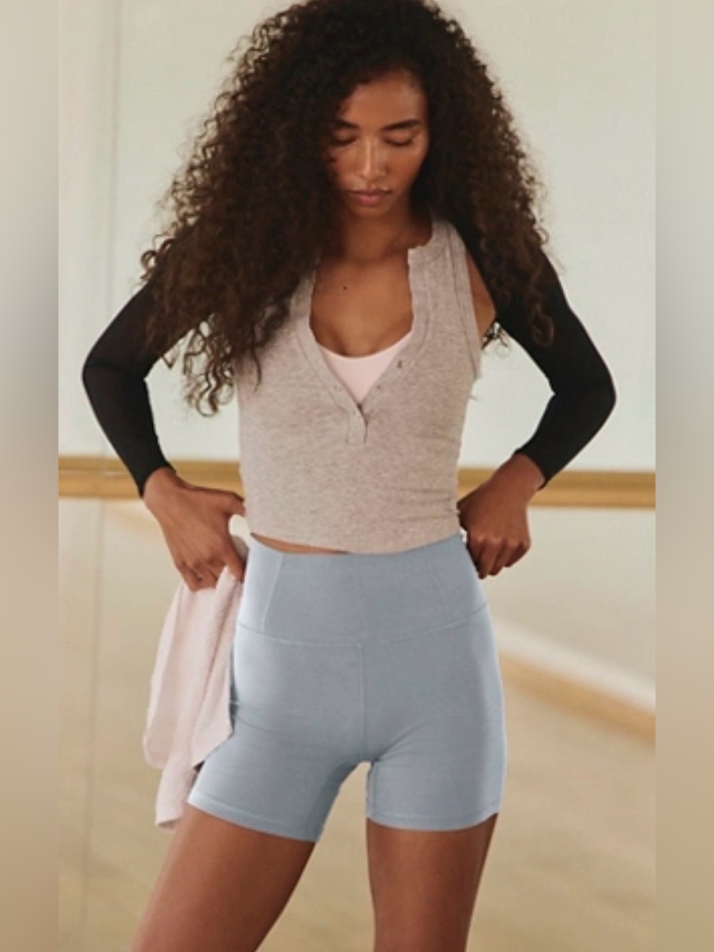 FP MOVEMENT by FREE PEOPLE Never Better High-Rise 5" Biker Shorts